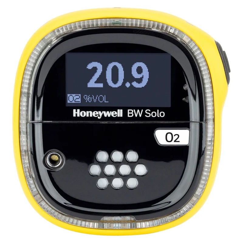 Honeywell BW Solo single-gas detector in the O2 configuration